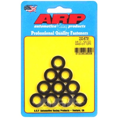 3/8 ID .720 OD black washers