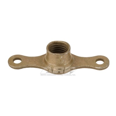 1/4-28 plate nut. 2-lug fixed