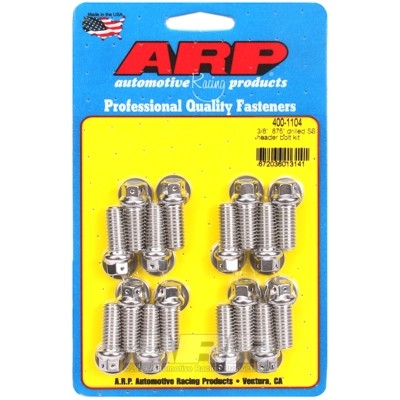 "3/8"" x .875 drilled SS...