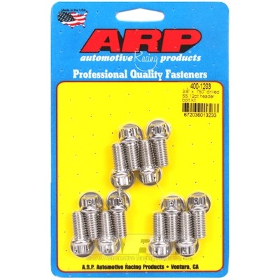 "3/8"" x .750 drilled SS...