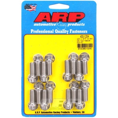 "3/8"" x .875 drilled SS...