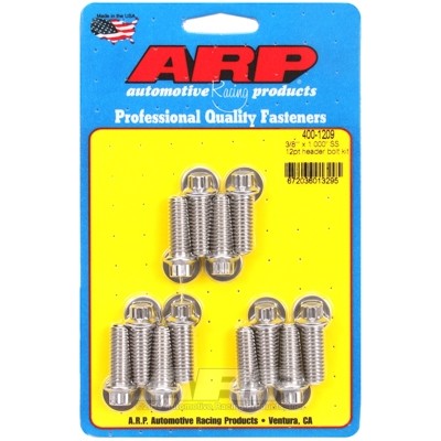 "3/8"" x 1.000 SS 12pt...