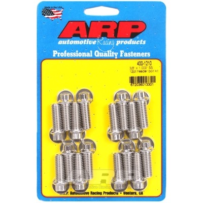 "3/8"" x 1.000 SS 12pt...
