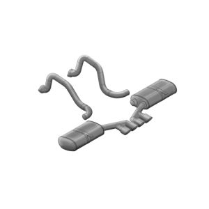 Corsa Axle-Back 2.5" Dual...