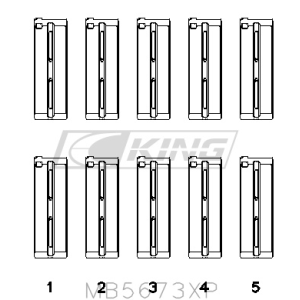 King Main Bearing Shell...