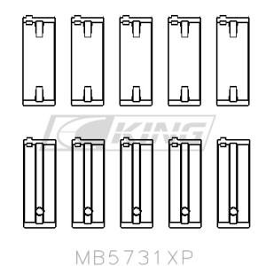 King Main Bearing Shell...