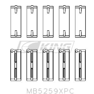 King Main Bearing Shell...