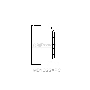 King Main Bearing Shell...