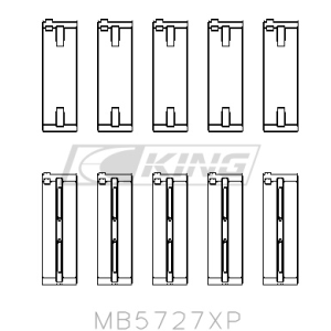 King Main Bearing Shell...