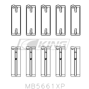 King Main Bearing Shell VAG...
