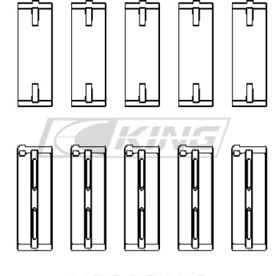 King Main Bearing Shell...