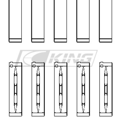 King Main Bearing Shell VAG...