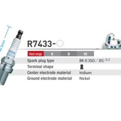 NGK Racing Spark Plug M14 x...