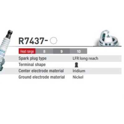 NGK Racing Spark Plug M14 x...